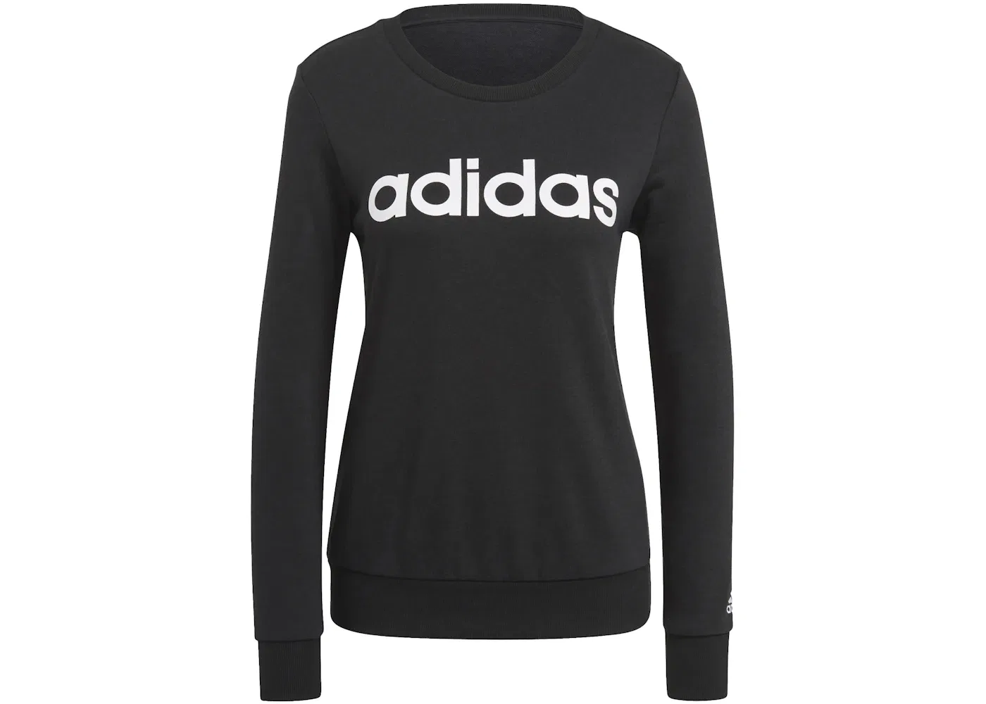 Женский свитшот с длинным рукавом Sweatshirt Adidas, Black/White