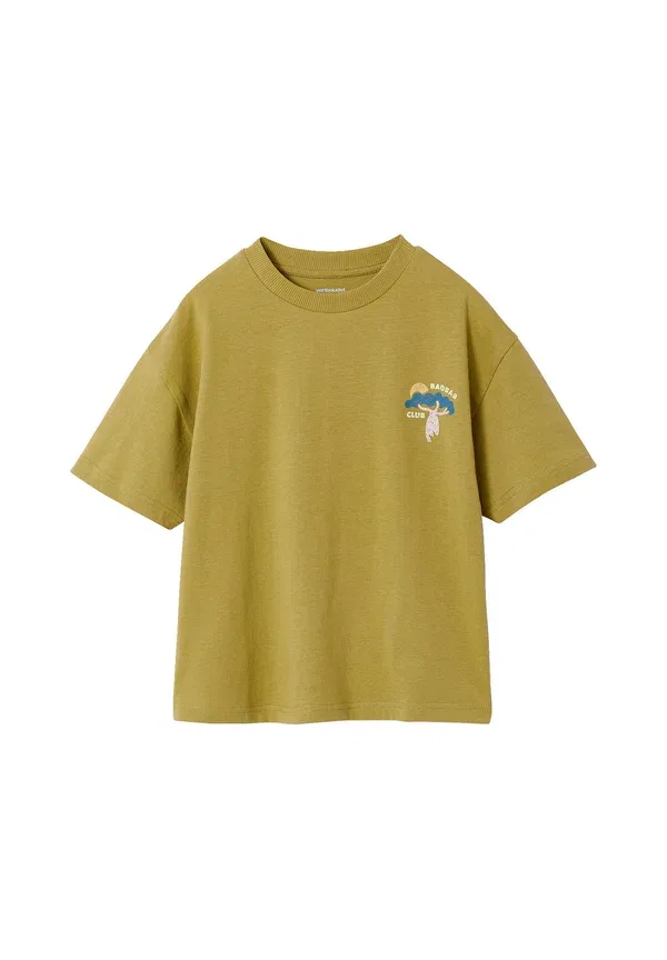 Футболка с принтом Print T-shirt Vertbaudet, Kummel