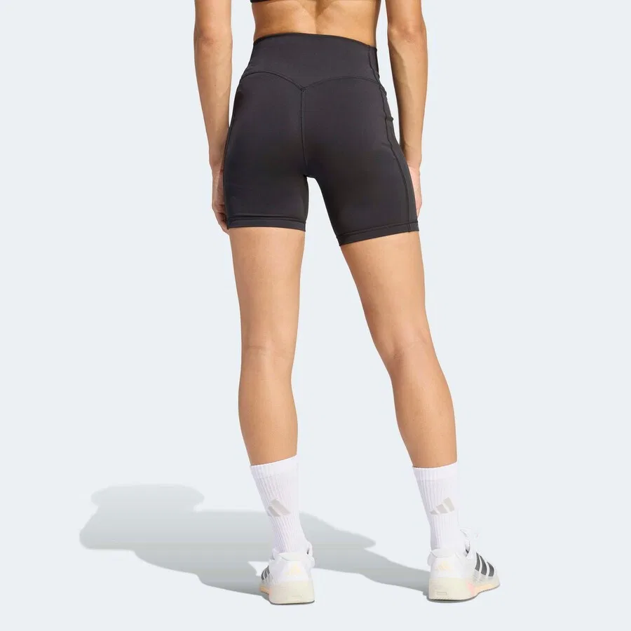 Спортивные шорты-скинни ADIDAS PERFORMANCE 'Opt' серого цвета — фото 4