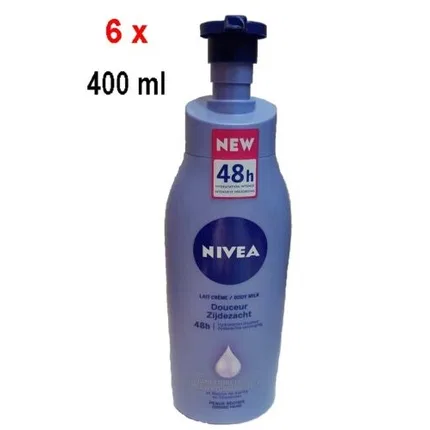 Лосьон для тела увлажняющий NIVEA Silky Smooth, 400 мл