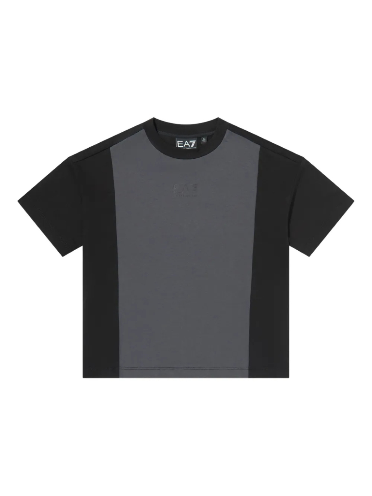 

Футболка с логотипом Emporio Armani Kids, серый