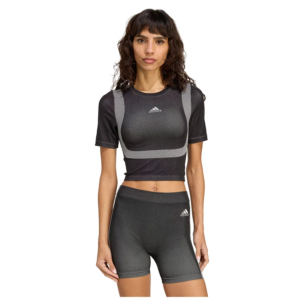 

Футболка adidas Originals Seamless Techfit Baby, черный