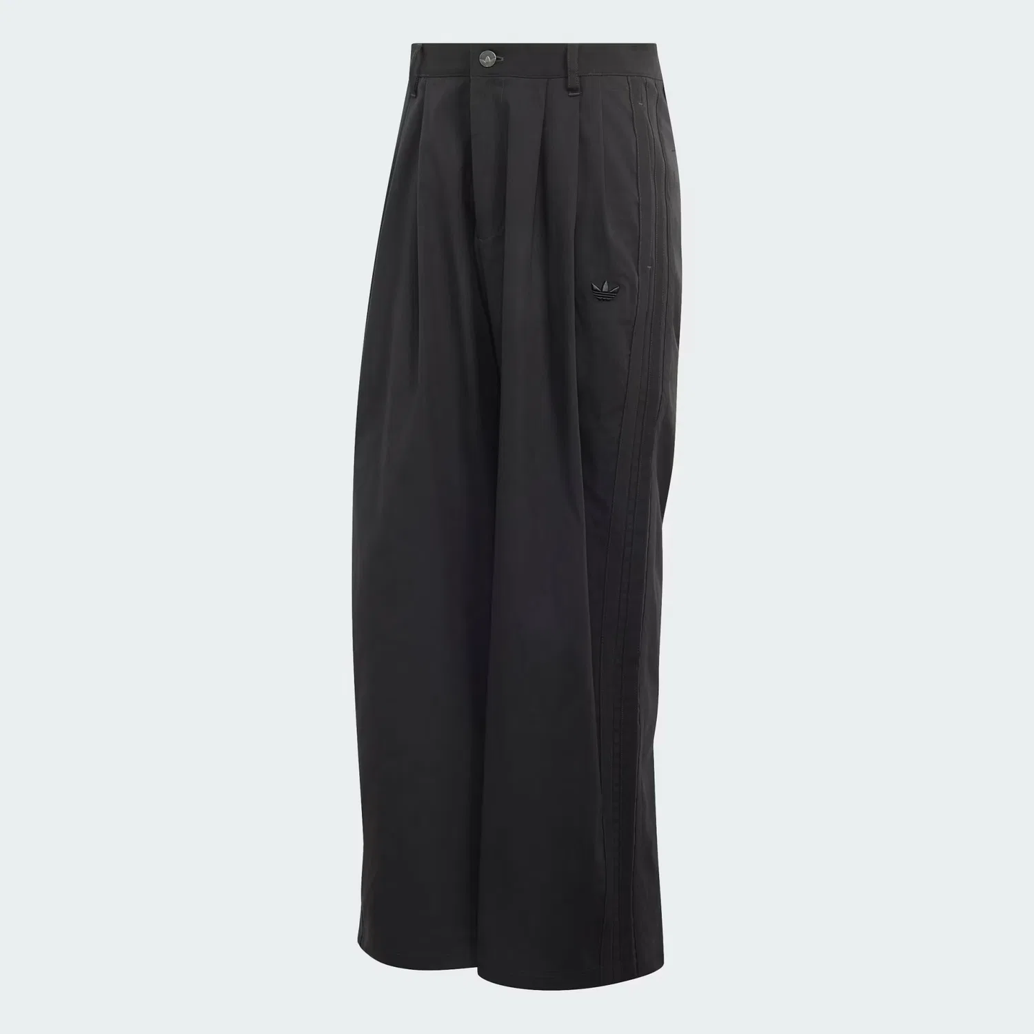 Мужские брюки свободного кроя Triple Pleated Pants Adidas Originals, черный
