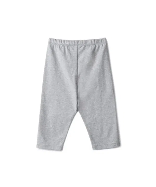 Хлопковые леггинсы длиной до колена, Musinsa Standard Kids, medium grey — фото 2