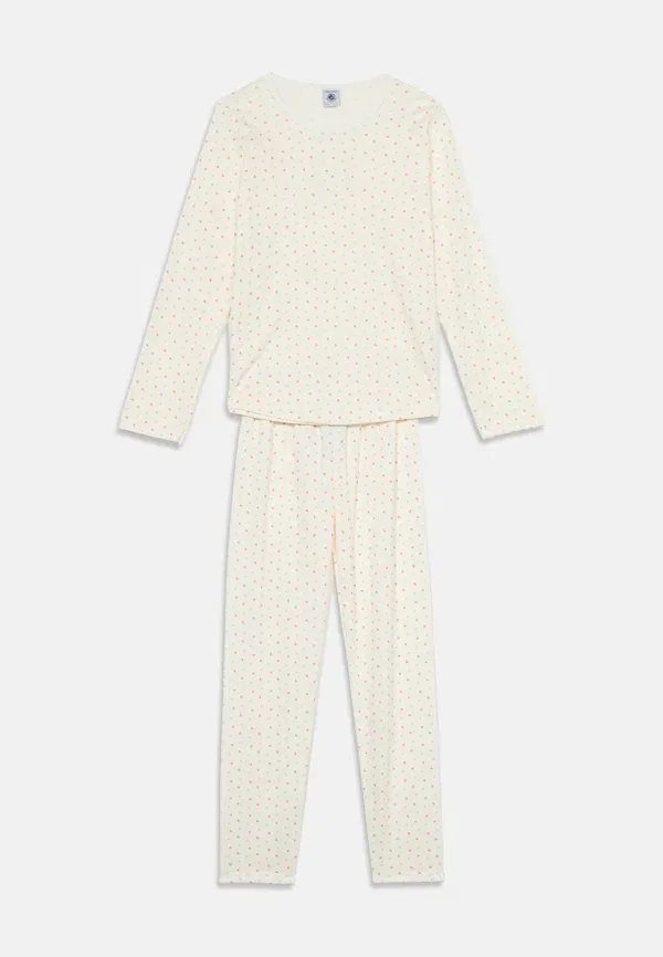 Комплект пижамы хлопковый 2 pack Petit Bateau, pink, розовый — фото 3