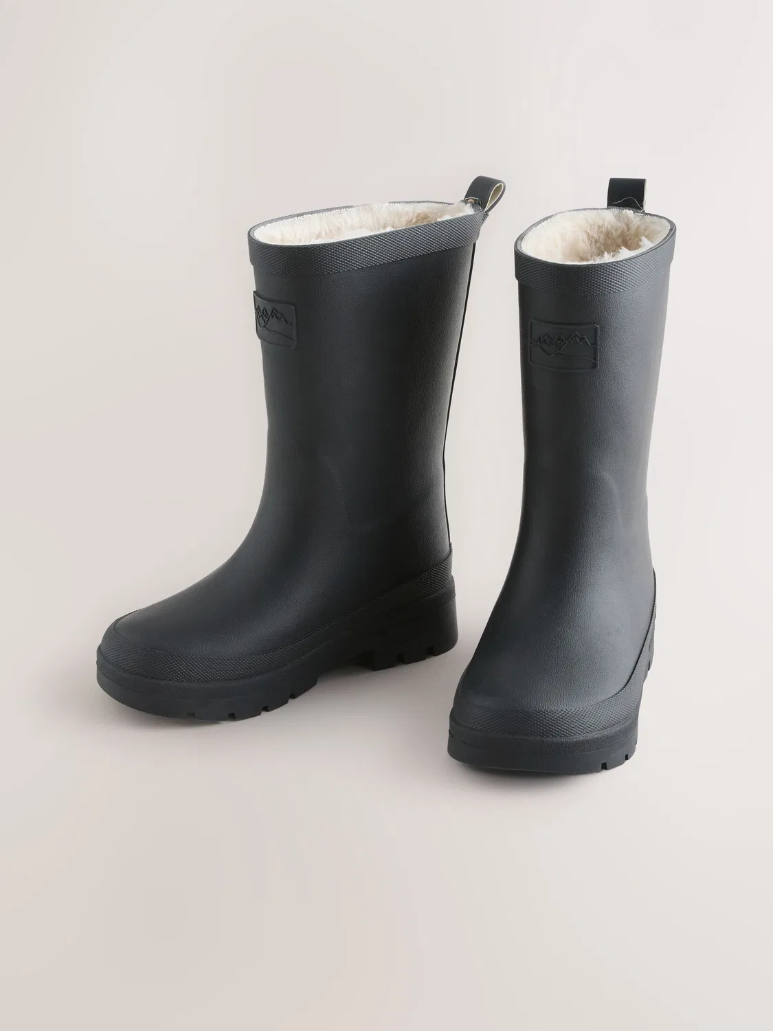 Резиновые сапоги с утеплителем, Black Warm Next, черный