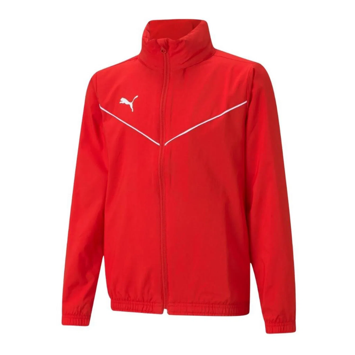 Детская всепогодная куртка с длинным рукавом Puma, Rot Weiss