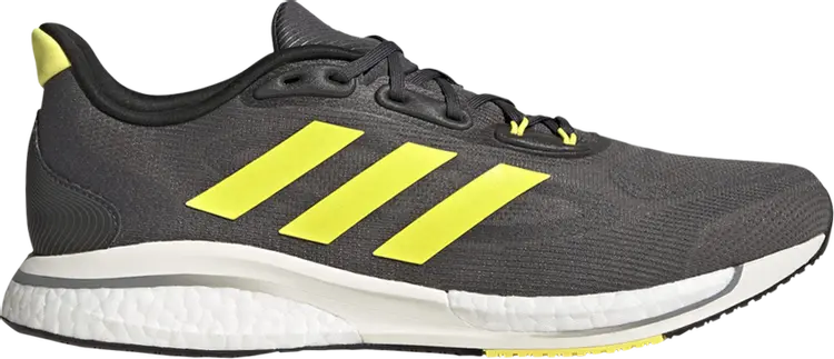 

Кроссовки Adidas Supernova+ 'Grey Beam Yellow', серый