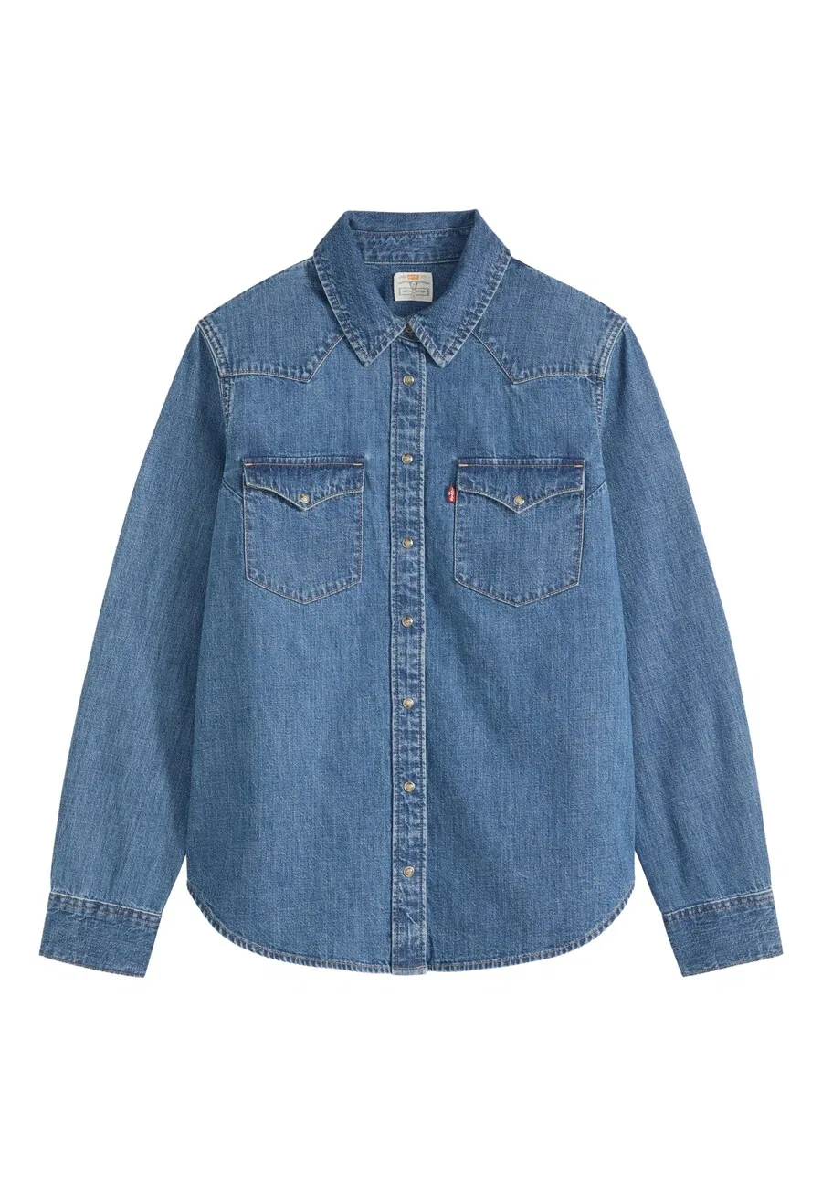 Блузка LEVI'S 'HERITAGE' из синей джинсовой ткани