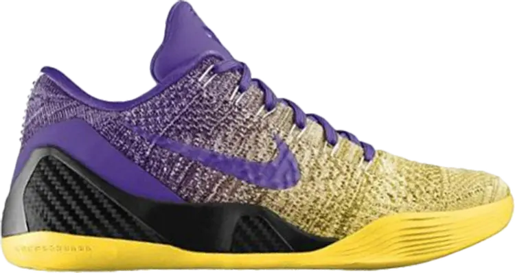 

Кроссовки Nike Kobe 9 Elite iD, желто-фиолетовый, Фиолетовый;серый, Кроссовки Nike Kobe 9 Elite iD, желто-фиолетовый