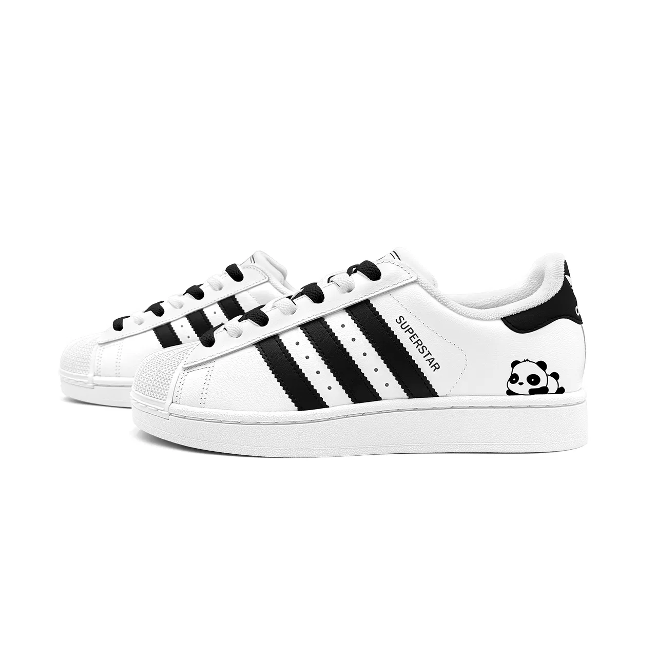 Детские кроссовки для скейтбординга Superstar 2 Adidas Originals, White Black — фото 4