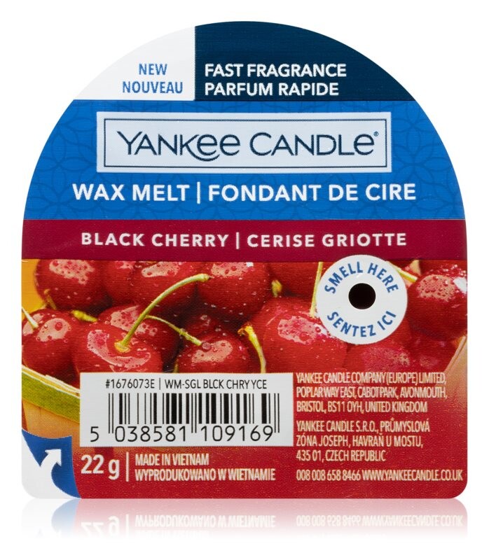 

Воск для аромалампы Yankee Candle Black Cherry