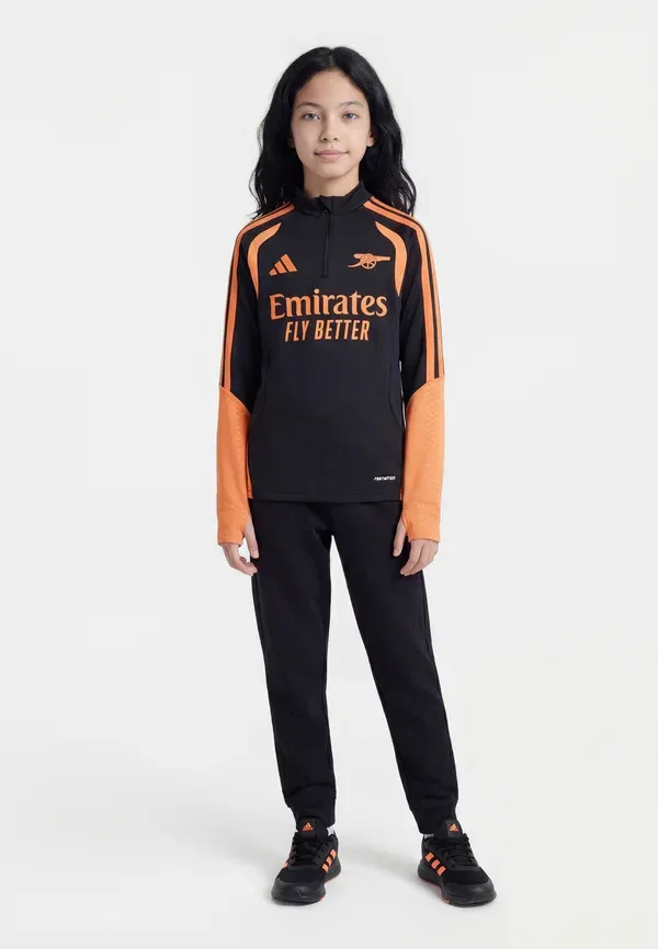 Футболка с длинными рукавами Arsenal FC Tiro Training унисекс Adidas Performance, черный