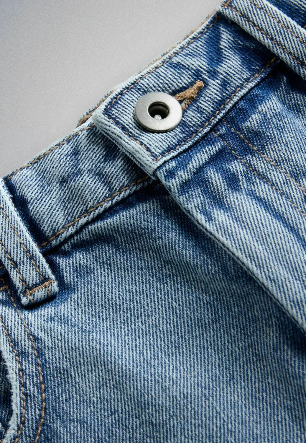 2 пары свободных джинсов унисекс - джинсы свободного кроя The Set, Blue Denim — фото 2