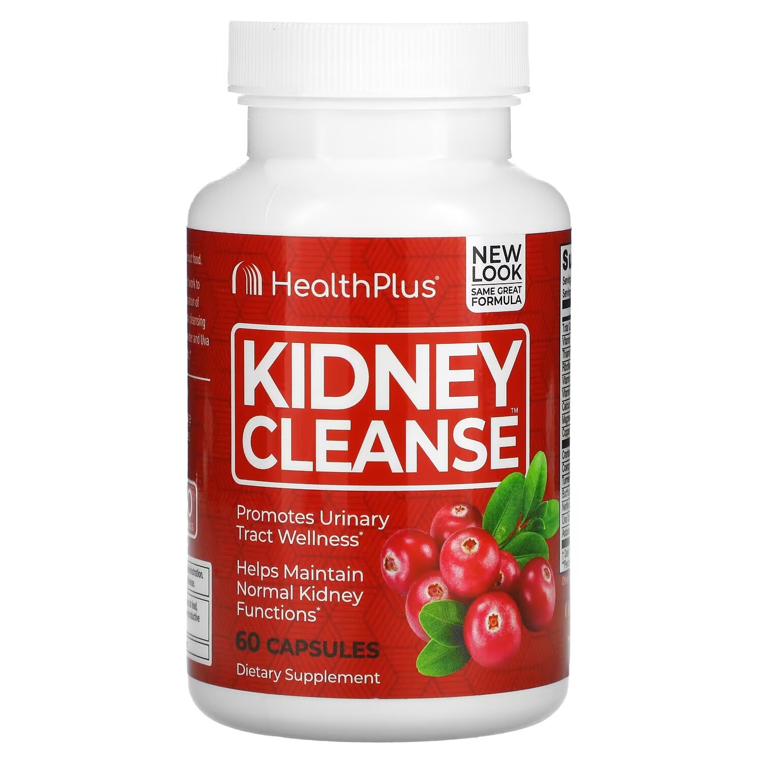 

Health Plus Kidney Cleanse очищение почек, 60 капсул
