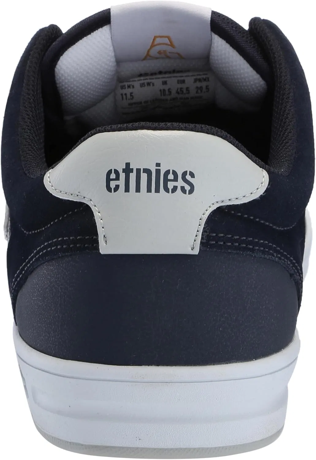 Мужские низкие скейтбордические кроссовки Etnies The Aurelien, Navy Grey — фото 3