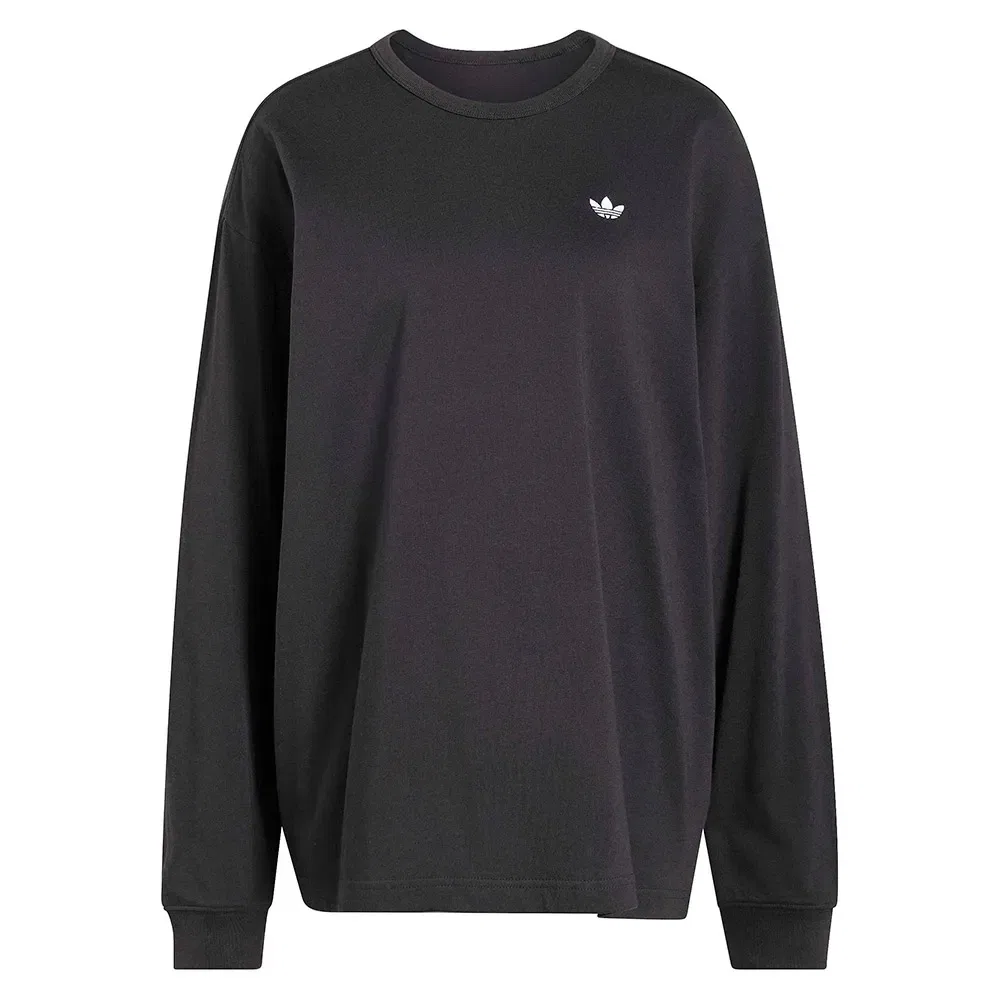Футболка с длинным рукавом Oversize Essentials Adidas Originals, черный — фото 3