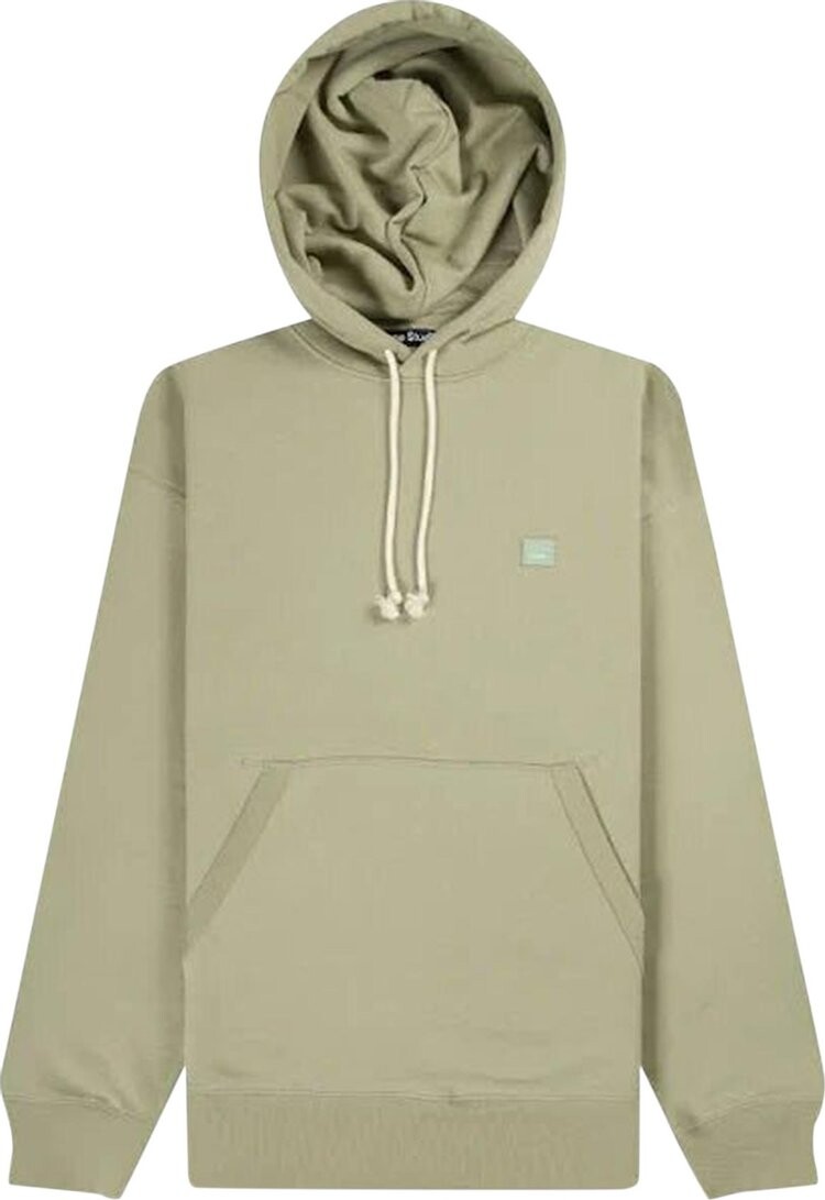 

Толстовка Acne Studios Hooded Sweatshirt 'Eucalyptus Green', зеленый