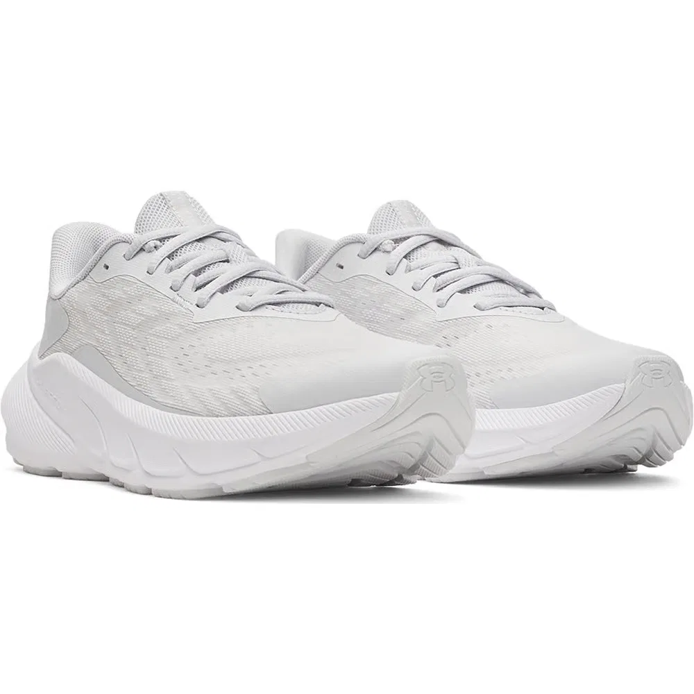 Детские беговые кроссовки Charged+ Turbulence 3 Under Armour, Gray/Gray/White
