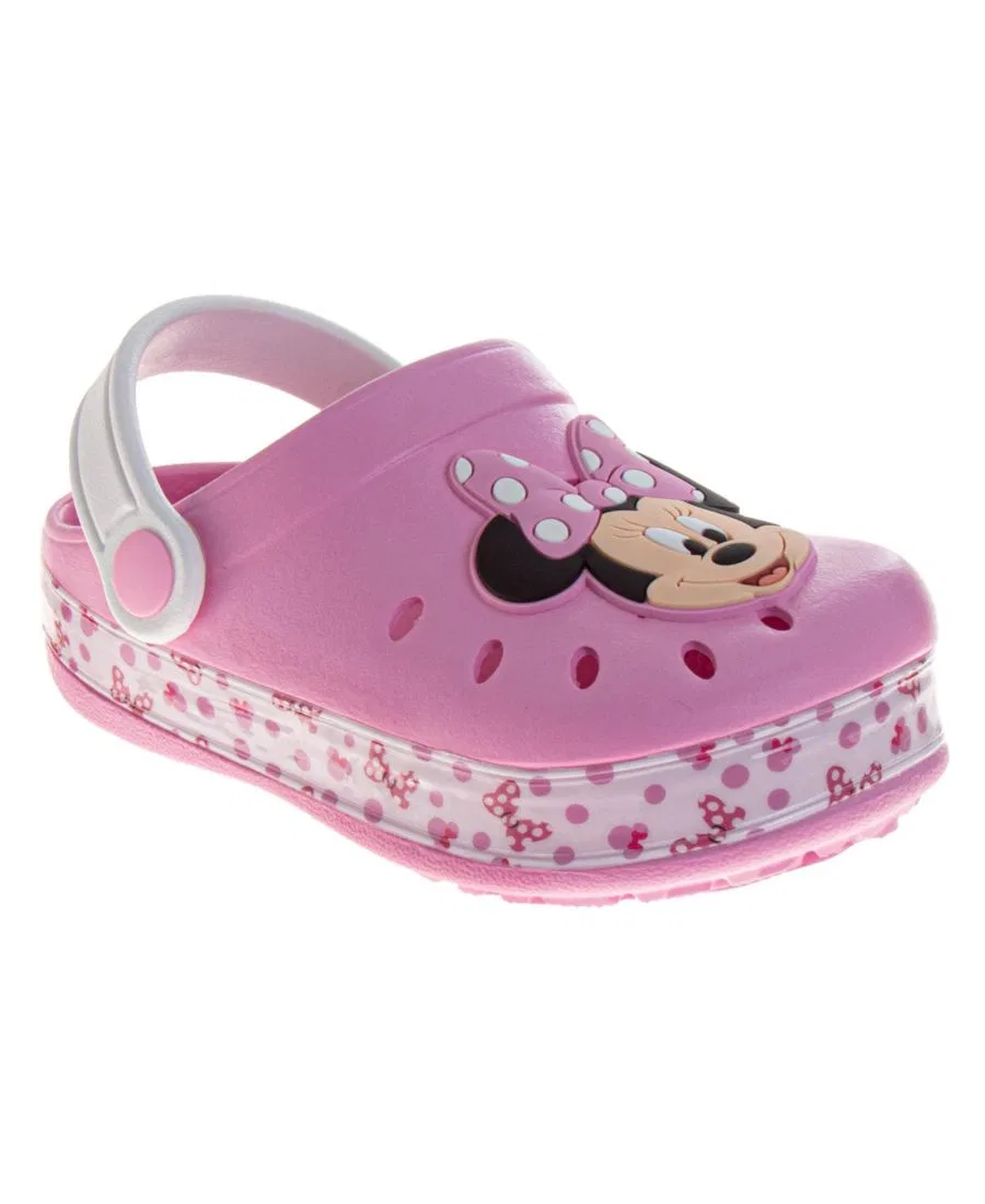 Босоножки-клоги EVA с принтом Минни Маус Disney, Pink