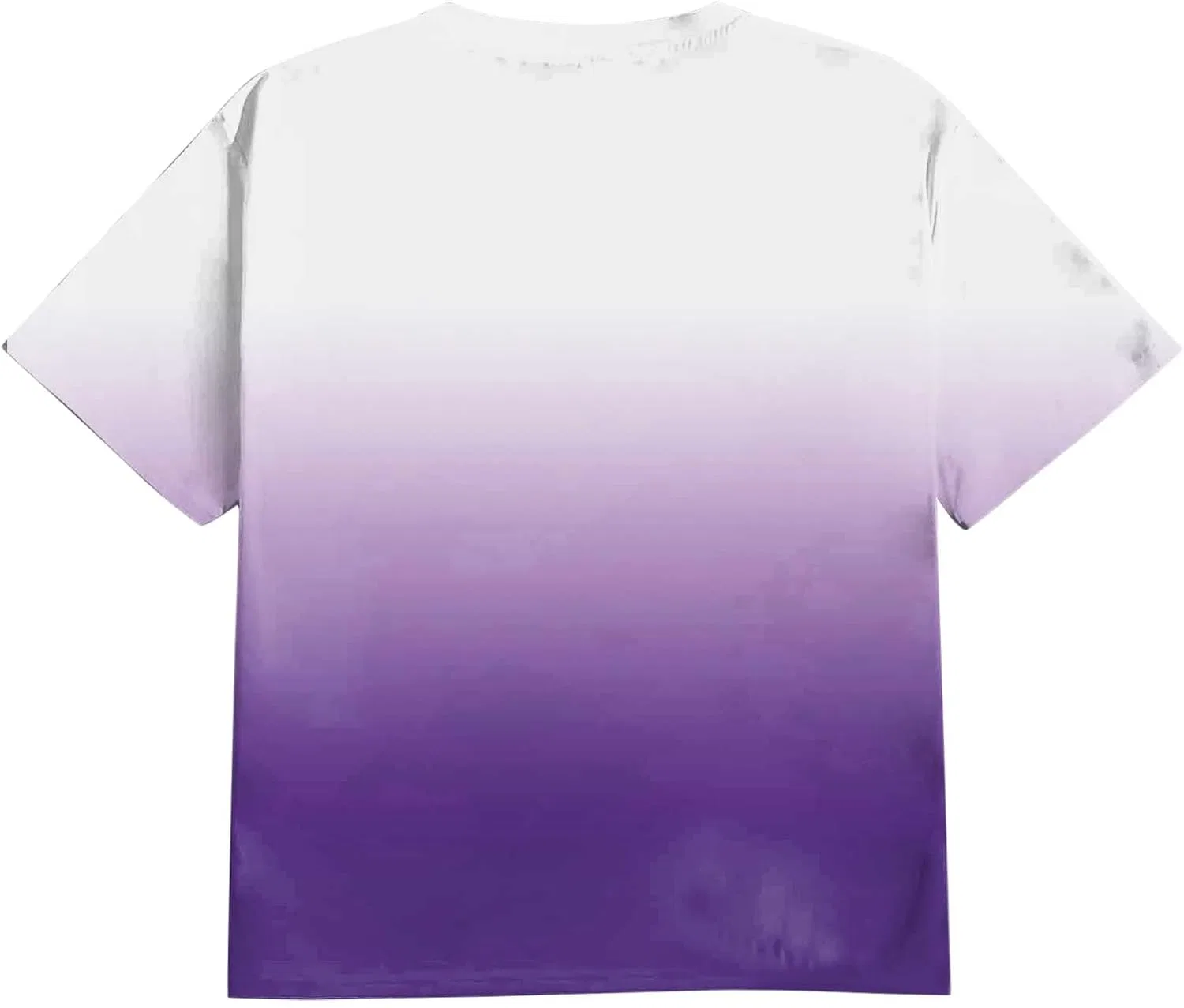 Мужская футболка с градиентом Crew Neck Short Sleeve, Purple — фото 4