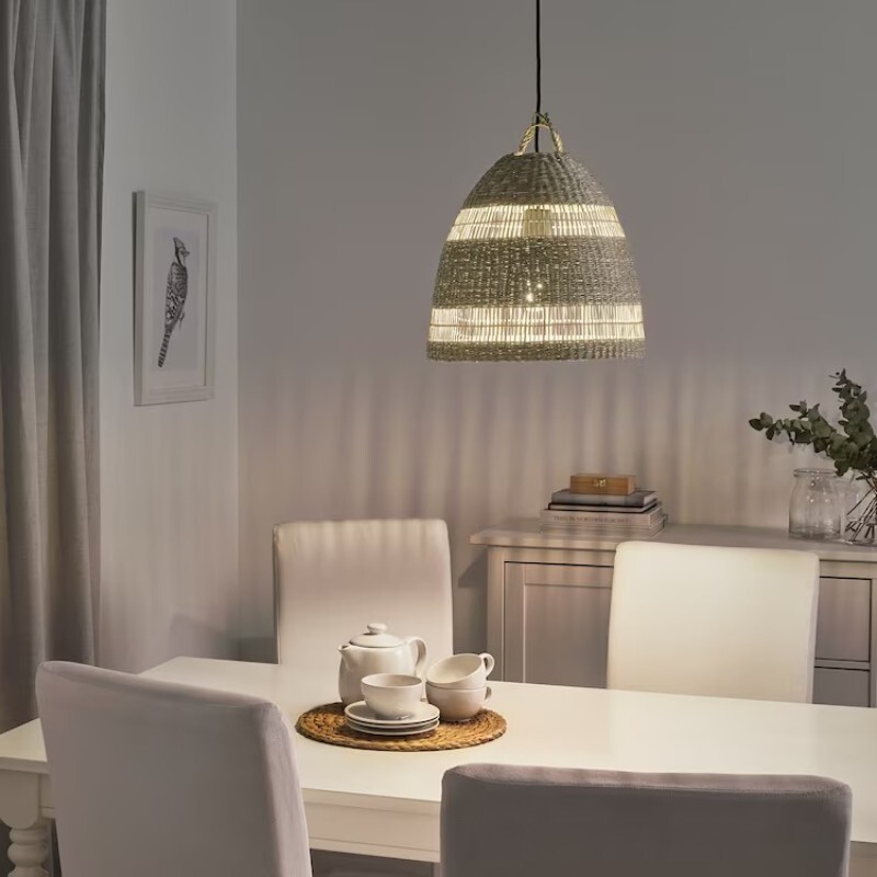 Абажур для подвесного светильника Ikea Torared, 36 см, осока — фото 3