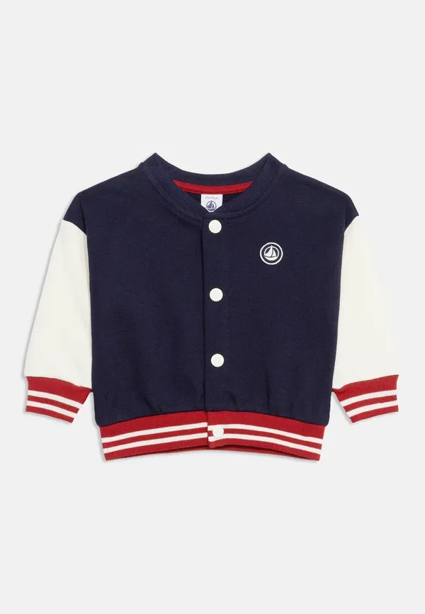 Бомбер хлопковый Bomber Petit Bateau Soir/Milk — фото 3