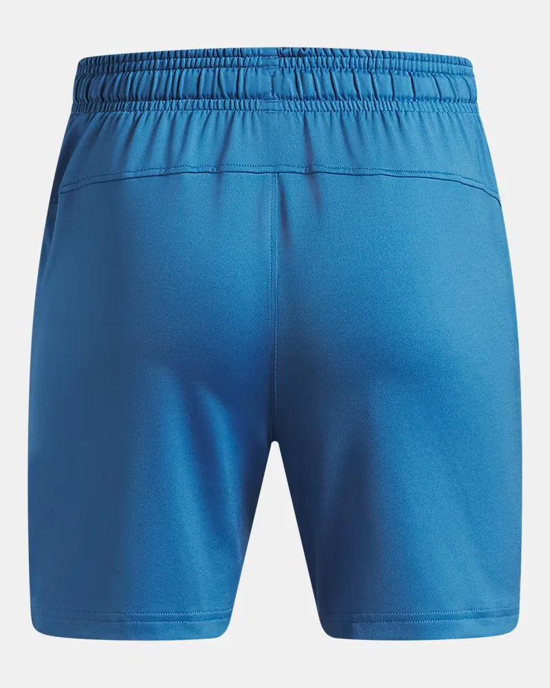 Шорты с внутренним швом 12,7 см из легкого трикотажа UA Vanish Knit UnderArmour, Aegean Blue/Black — фото 2