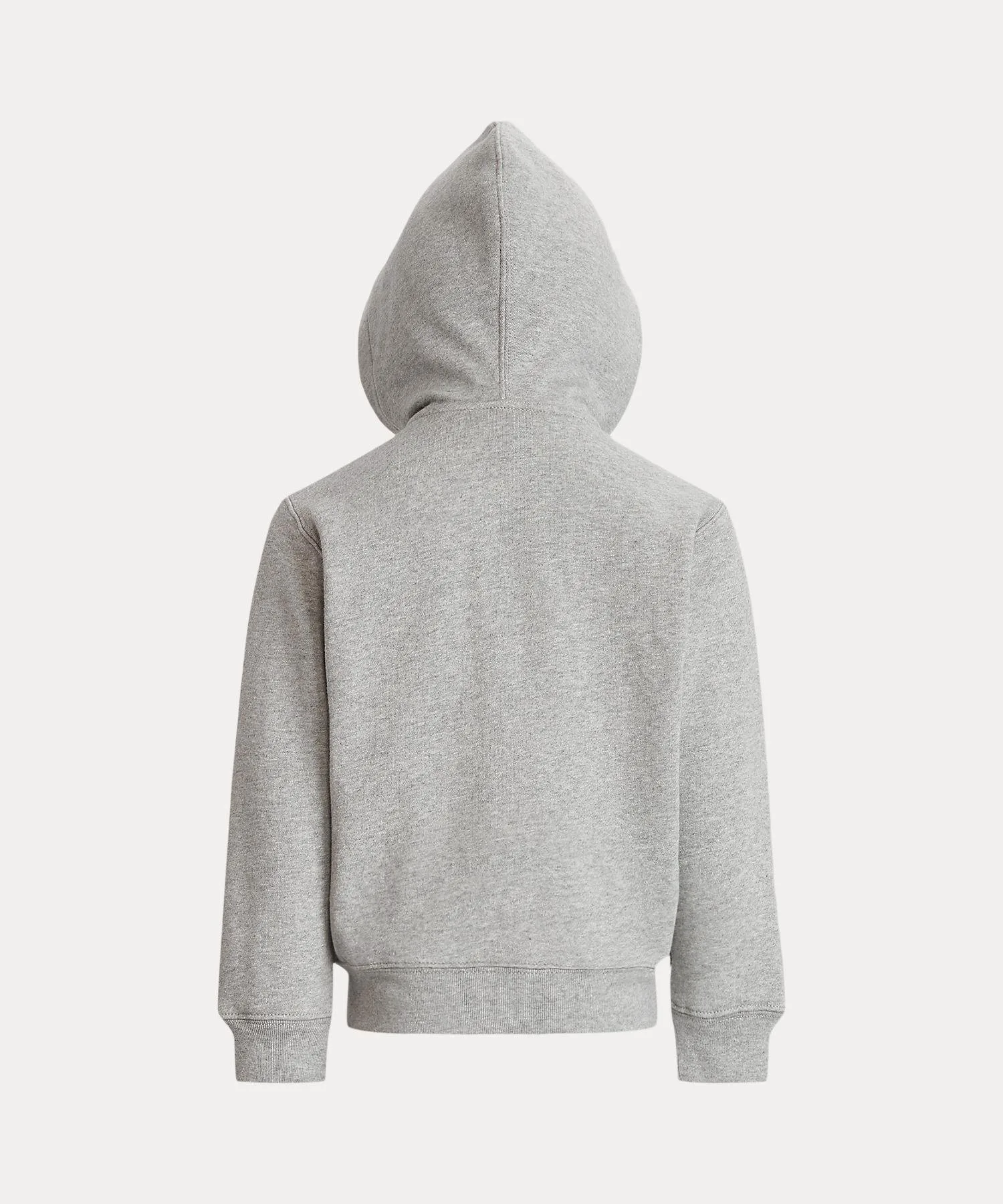 (Для мальчиков 2-7 лет) Толстовка с капюшоном из хлопкового флиса Polo Ralph Lauren, 050 Gray — фото 2