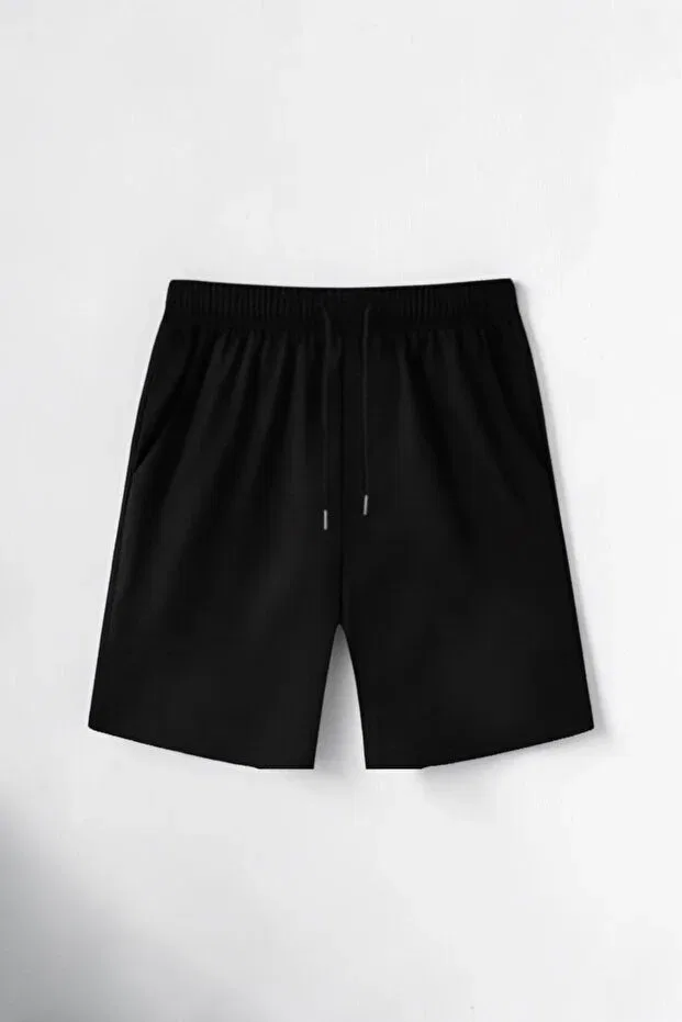 Детские шорты для девочек и мальчиков набор из 3 штук Trendy Merry Store, 2 Black 1 Gray — фото 2