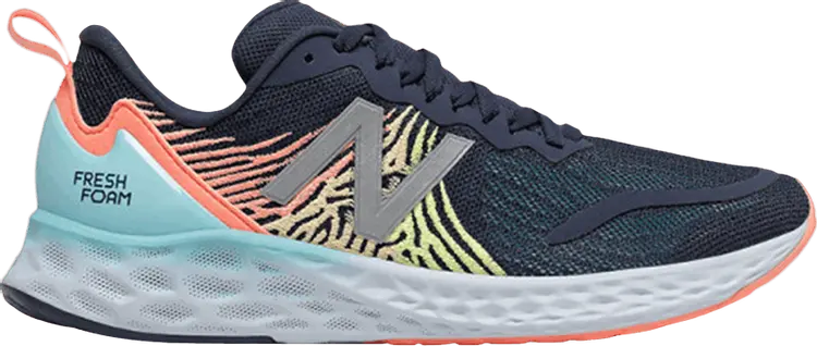 

Кроссовки New Balance Wmns Fresh Foam Tempo Wide 'Indigo Pink Lemon', синий