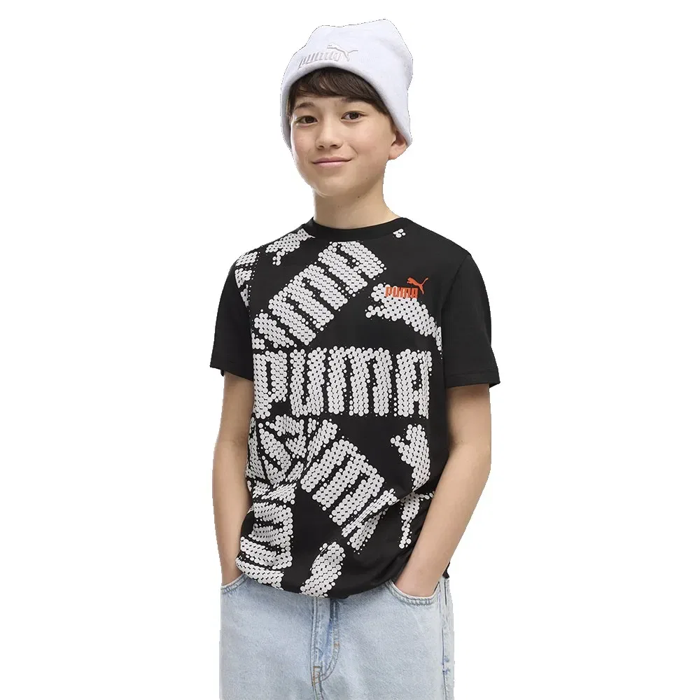 Футболка с коротким рукавом Essential Logo Lab Brand Puma, черный