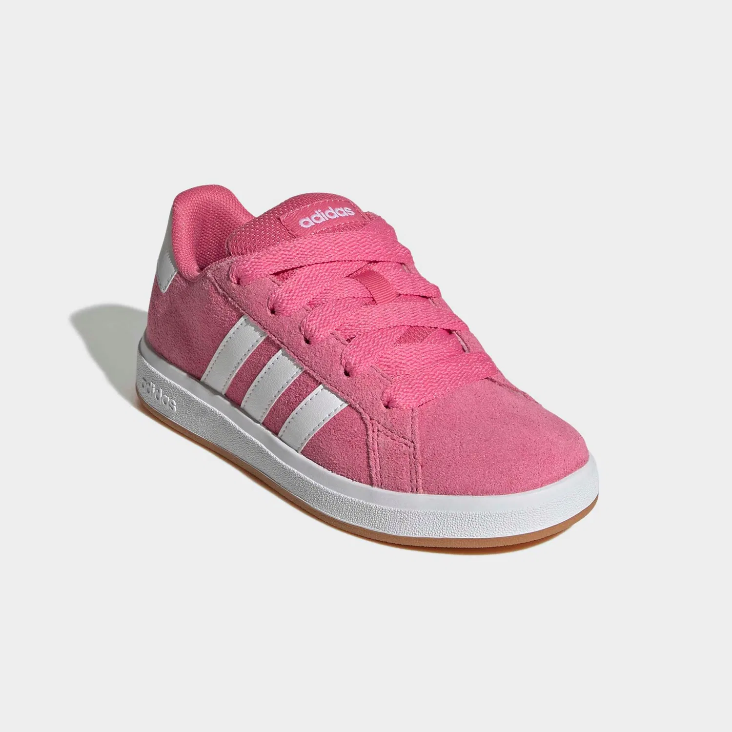 Детские кроссовки с дизайном от Campus 00 Adidas Sportswear, Pink Fusion/Ftwr White/Gum10