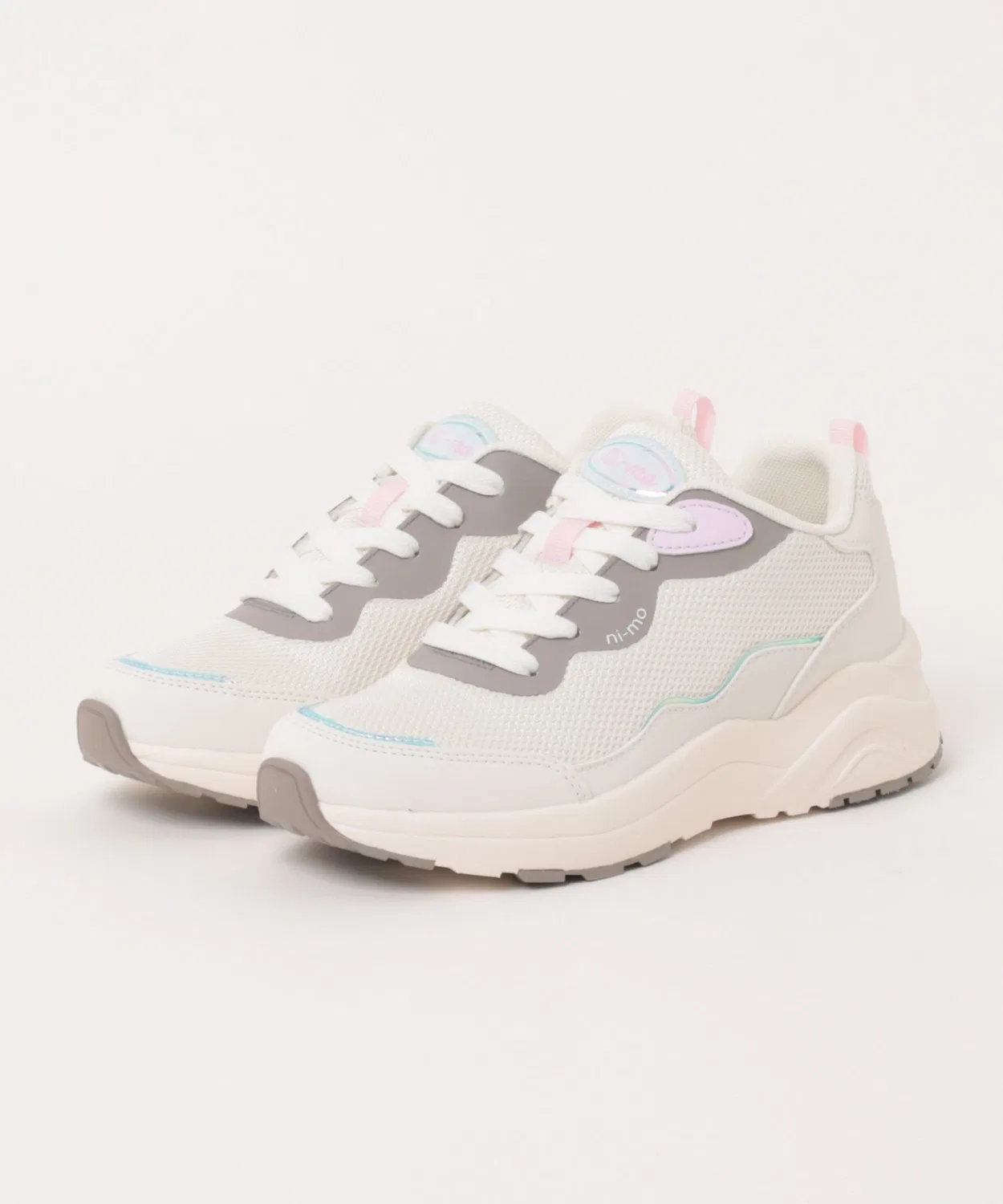 Детские кроссовки для девочек с водоотталкивающим покрытием NM J160 MoonStar, White