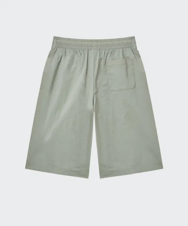 Шорты бермуды Cool Touch One Tuck, Musinsa Standard Kids, хаки — фото 4