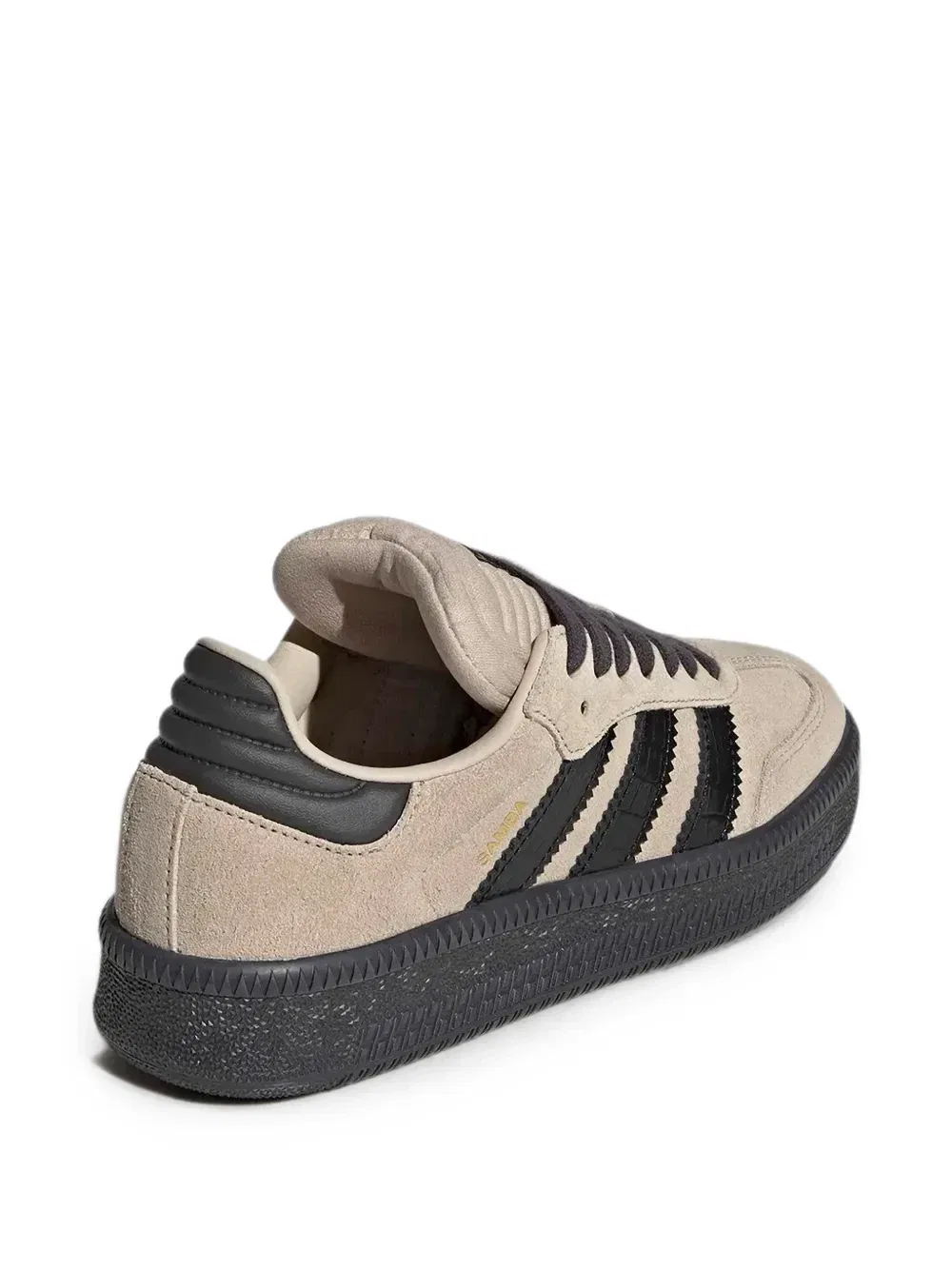 Кроссовки с замшевыми вставками Samba XLG Adidas Kids, бежевый — фото 2