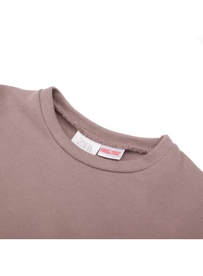 Комплект домашний удобный Zara, фиолетовый — фото 4
