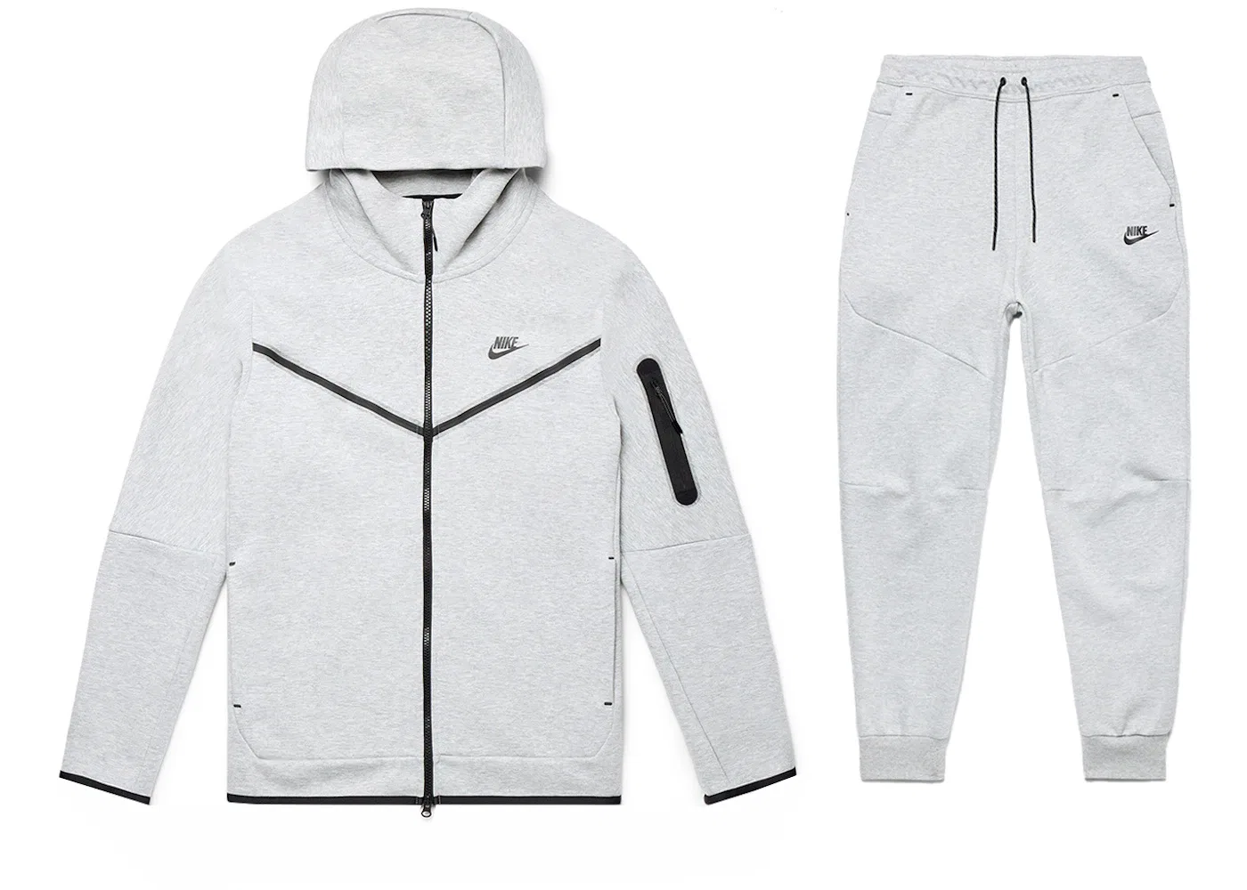 Мужской спортивный комплект с капюшоном Full Zip Hoodie & Joggers Set Nike, Grey