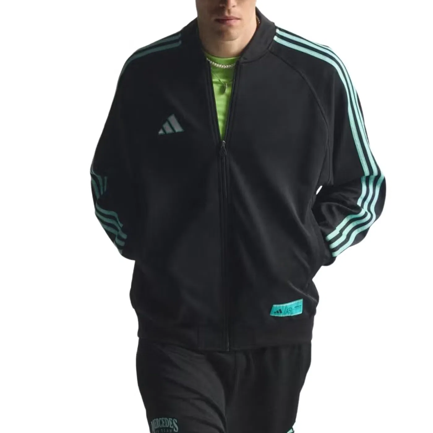 Куртка трековая с принтом Las Vegas Adidas, черный — фото 2
