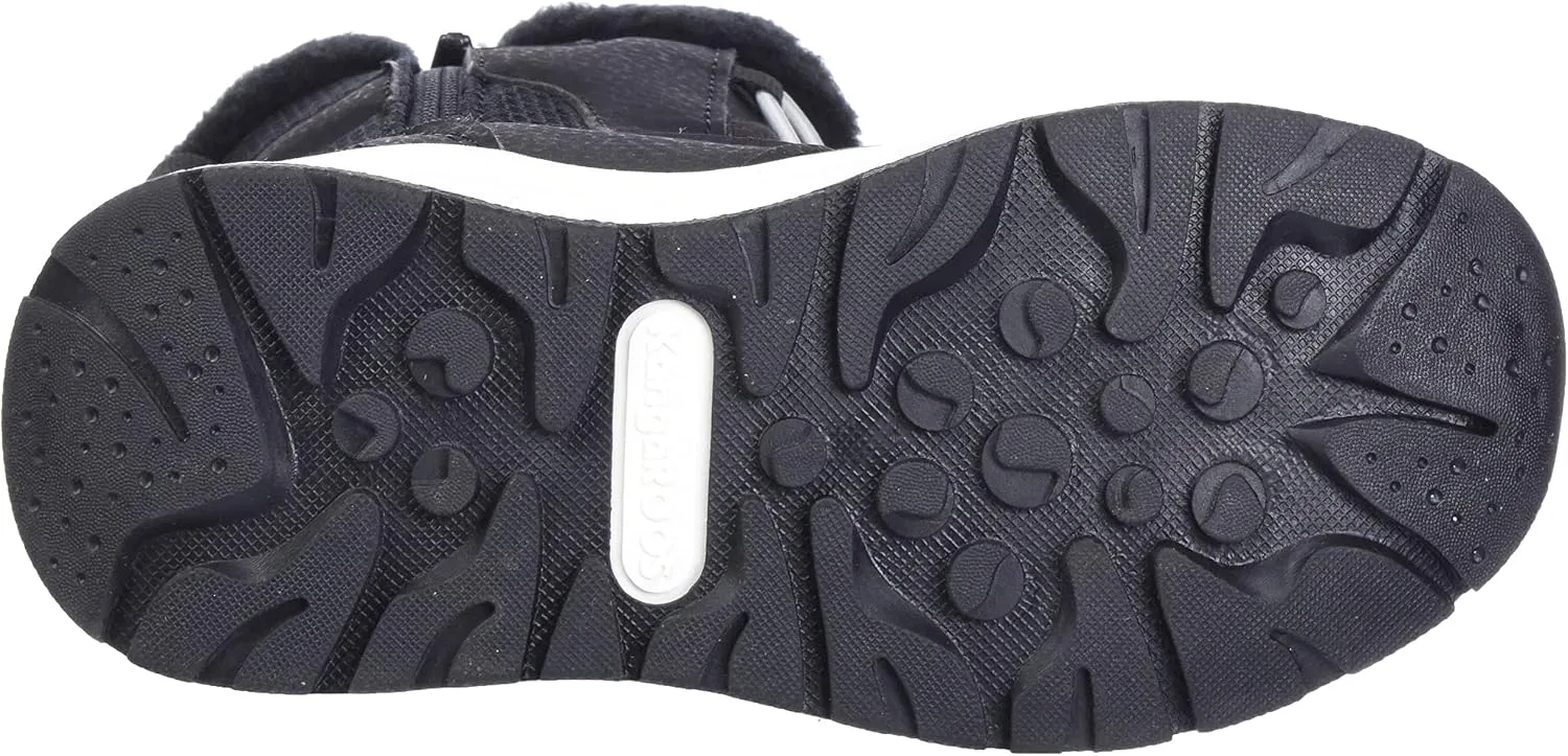 Детские зимние ботинки K-pe Gastin RTX KangaROOS, Jet Black Vapor Grey — фото 2
