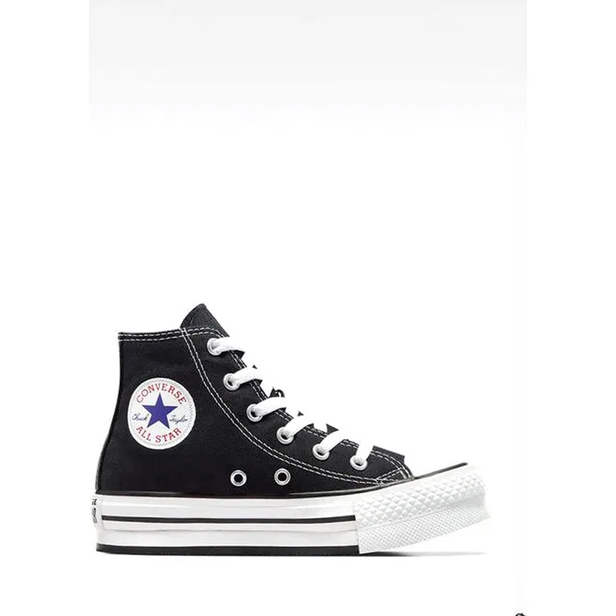 Кроссовки высокие с принтом CHUCK TAYLOR ALL STAR EVA Converse, Черный