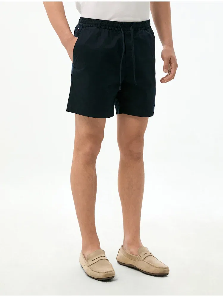 Шорты Dover Fit Poplin TOMMY HILFIGER, Navy — фото 3