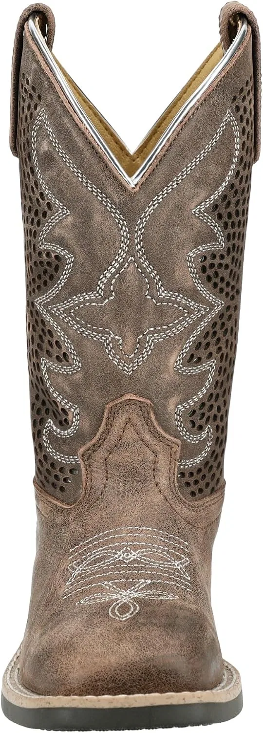 Детские сапоги для девочек с принтом Willow Smoky Mountain Boots, Vintage Chocolate/Silver — фото 2