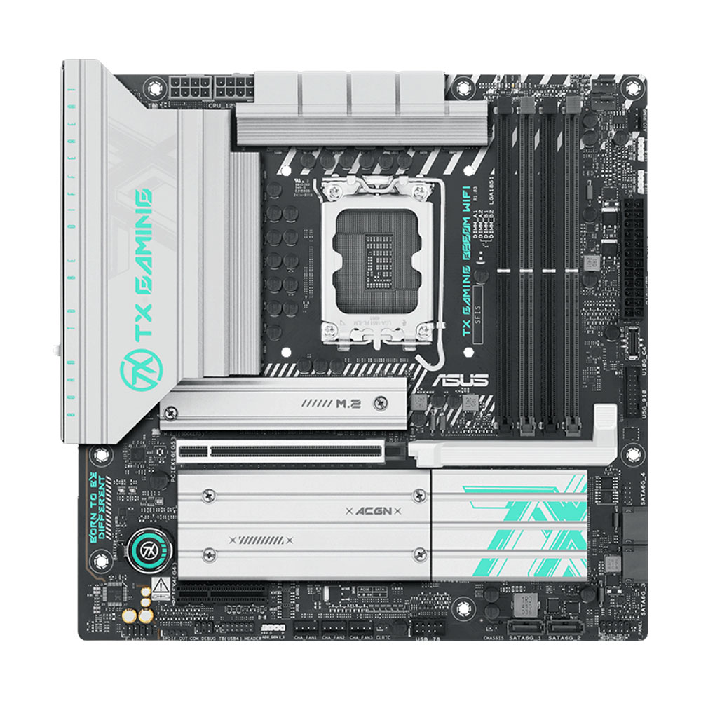 

Материнская плата Asus TX Gaming B860M WIFI, LGA1851, DDR5, Wi-Fi