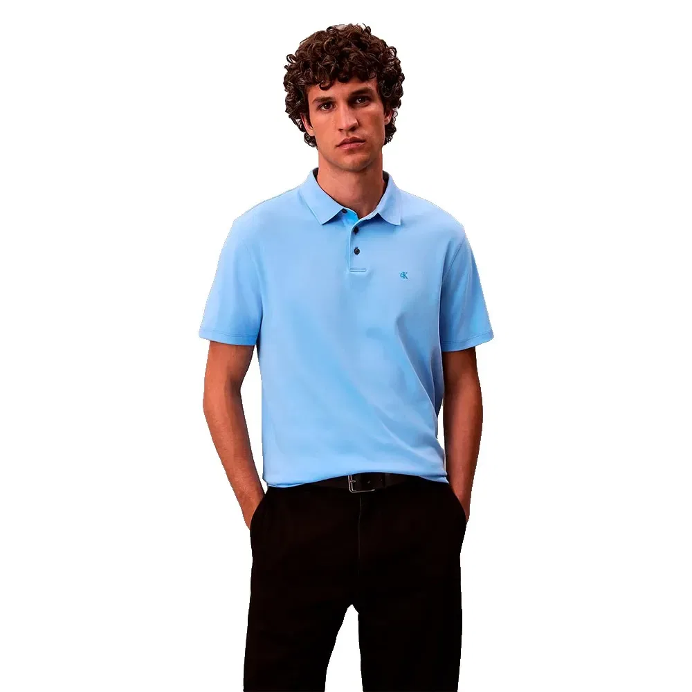 Мужское поло Supima EMB Calvin klein, Blue