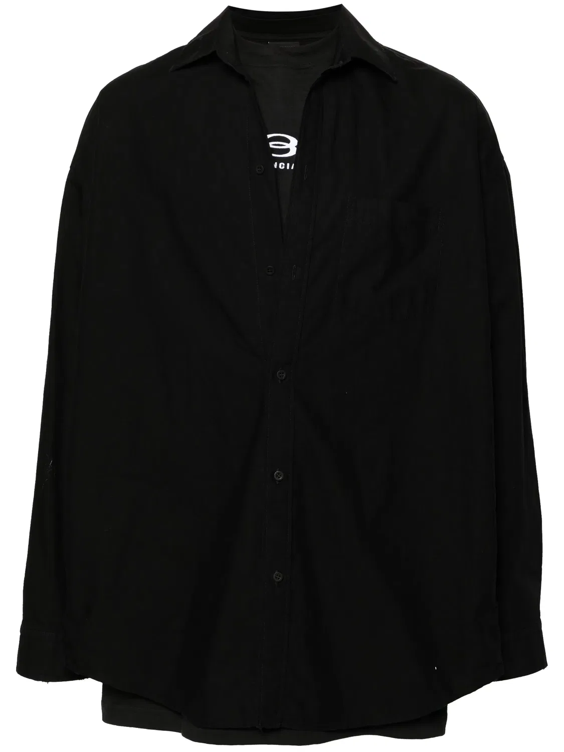 Рубашка Unity Sports Icon от Balenciaga, черный