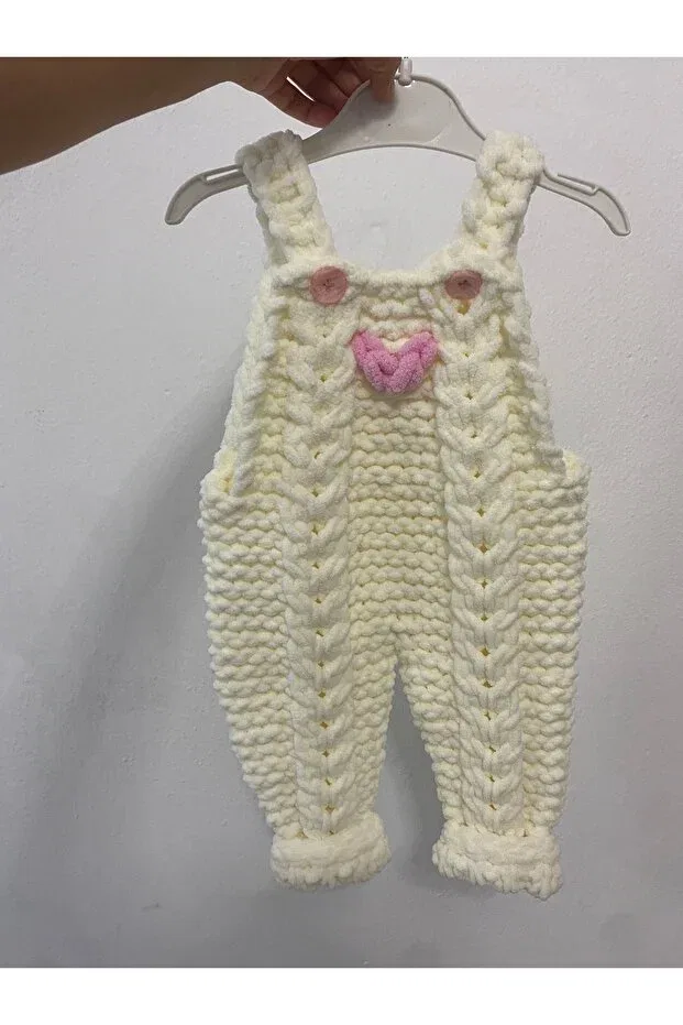 Детский комбинезон хлопковый Örgücü Design, Nude Color