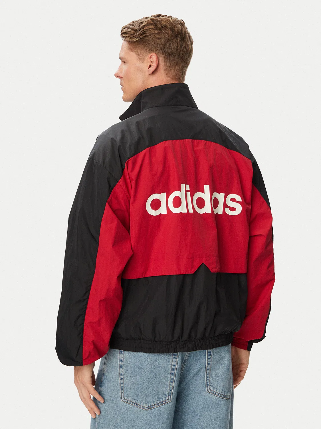 Мужская толстовка стандартного кроя Cutline Tracktop Adidas, разноцветный — фото 3