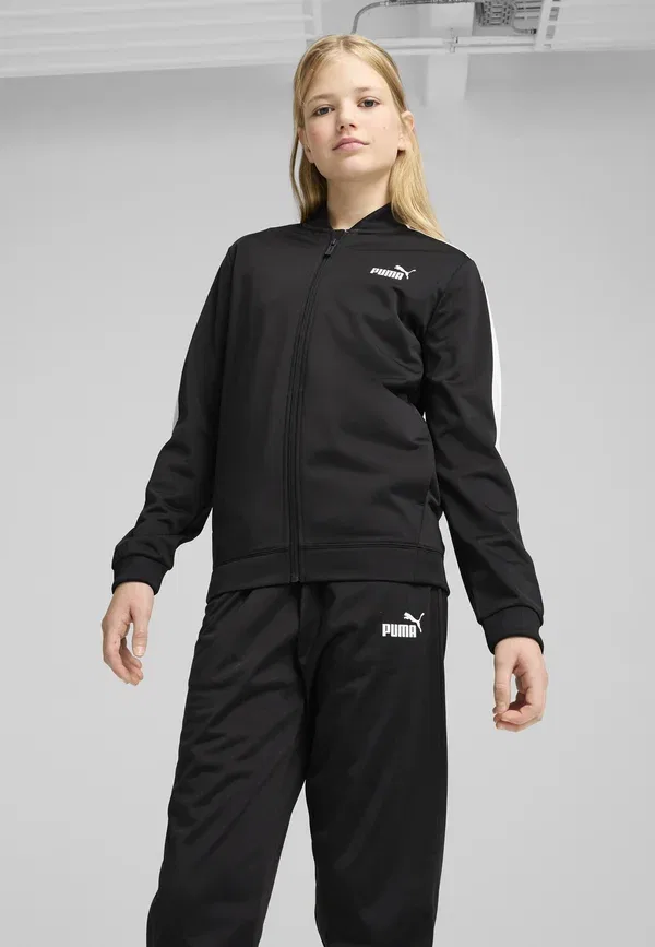 Спортивный костюм из полиэстера и хлопка Baseball set Puma, черный — фото 3