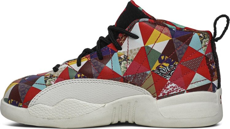 Кроссовки Air Jordan 12 Retro TD Chinese New Year 2019, разноцветный — фото 3